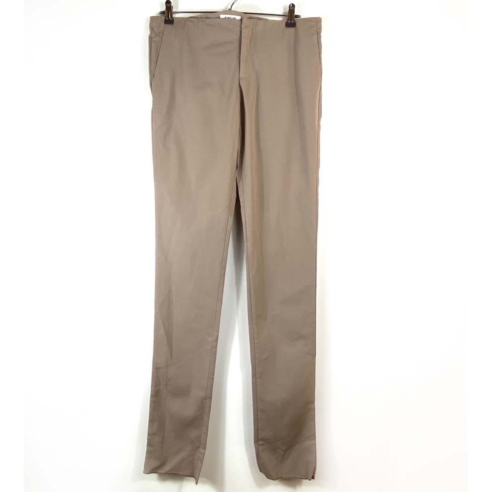 Helmut Lang Long Pants Slim Straight Leg 6 Khaki